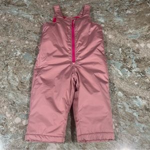 Old Navy Pink Snow Bib 18-24M
